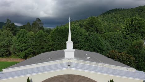 church in tennessee on a cloudy day