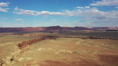 vista aérea del cañón de utah y parques nacionales en estados unidos