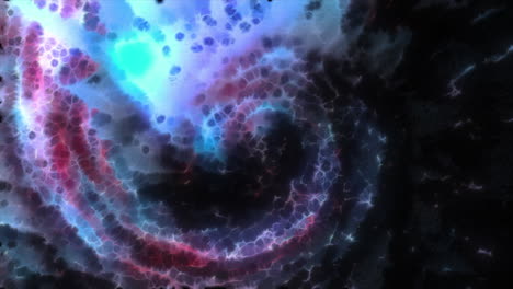 abstract spiral galaxy art