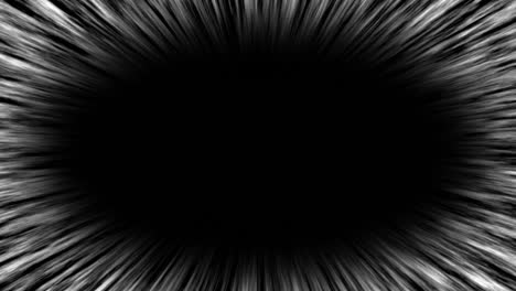 speed lines on black background. 4k animation
