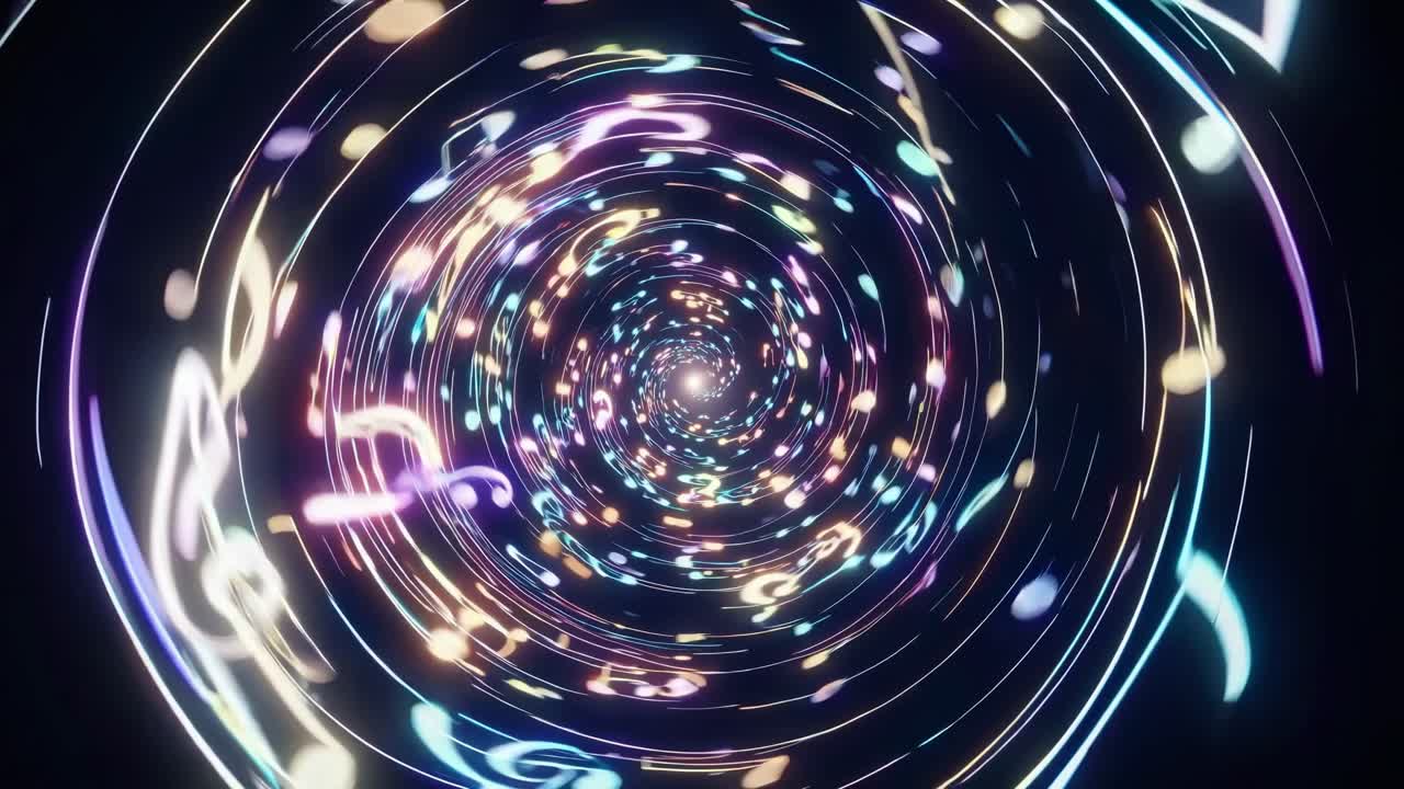 Abstract Music Tunnel