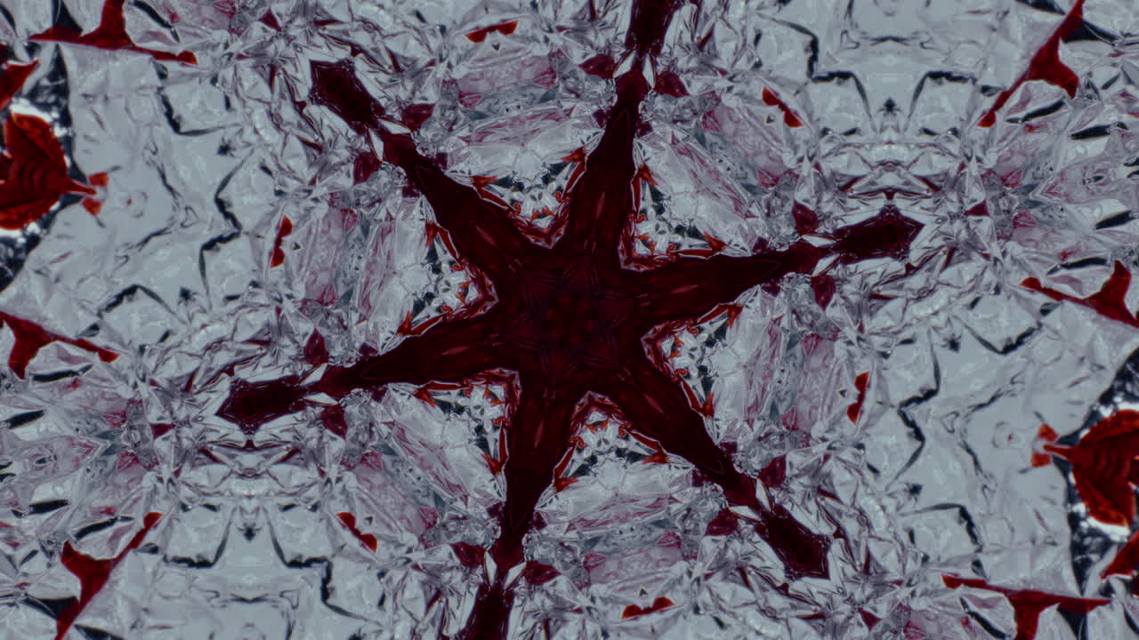 patrón de caleidoscopio geométrico abstracto