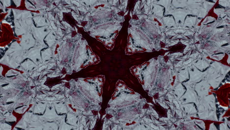 patrón de caleidoscopio geométrico abstracto
