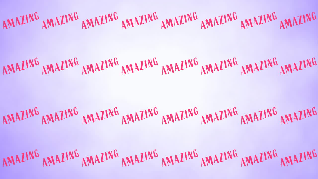 animación de múltiples textos asombrosos, en fondo azul