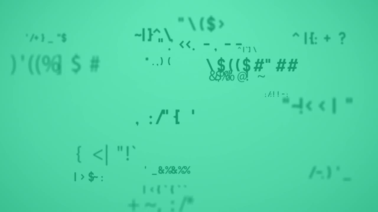 animación de la interfaz digital con iconos y procesamiento de datos. tecnología de red informática global