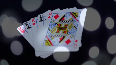 combinación de cartas de juego