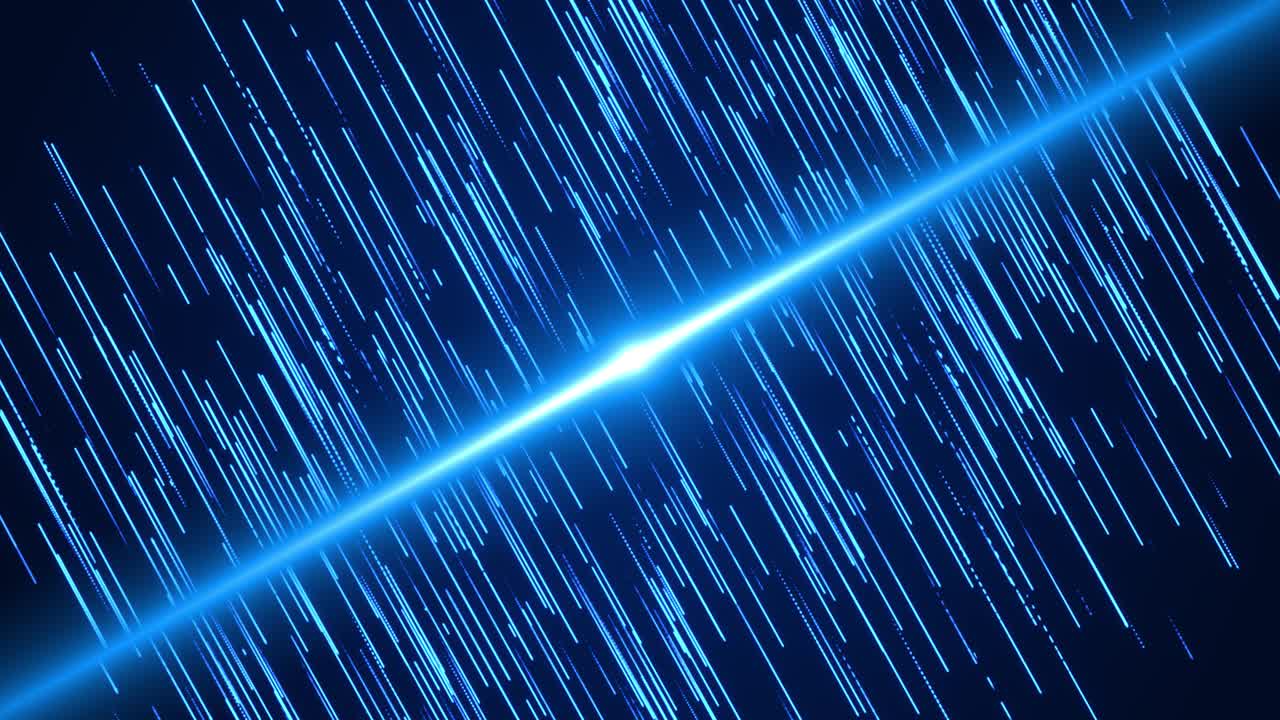 4k 블루 라이트 파티 공연 무대 루프 배경