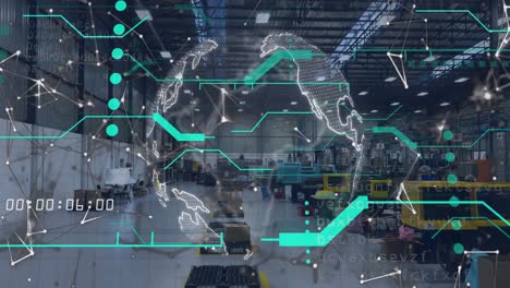 Animation-of-globe-with-connections-and-data-processing