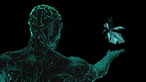 tecnología de comunicación moderna y arte conceptual de la movilidad