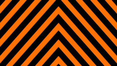 orange and black visual background shaped arrow moving up