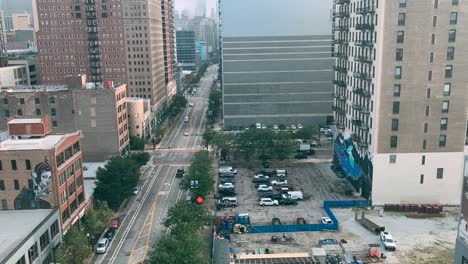 time lapse of downtown chicago illinois in july 2021