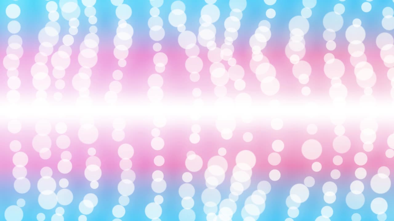 트랜스젠더 발의 배경에 반이는 원의 파동으로 만든 4k 루프 배경