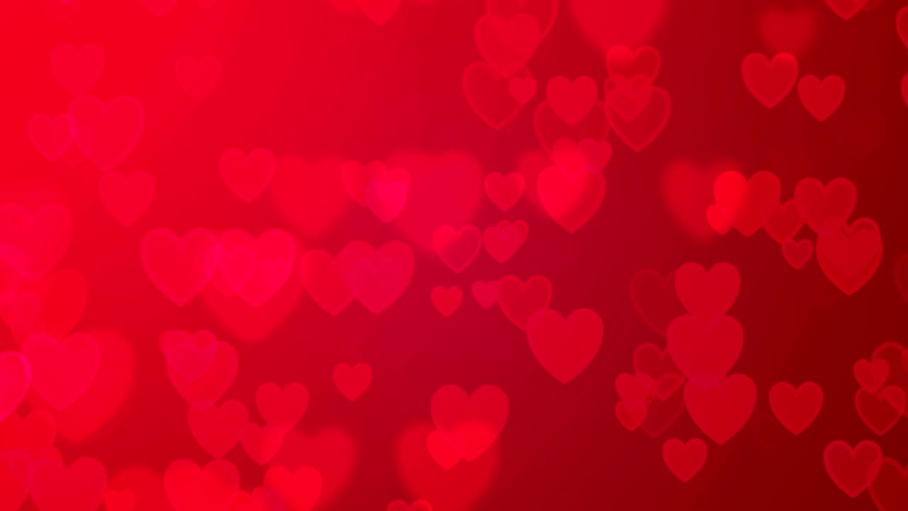 corazones rosados el fondo del día de san valentín