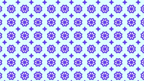prachtig naadloos patroon aquablauw en blauw in glijdende beweging