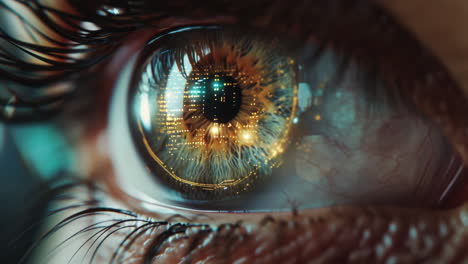 escaneo ocular creado con ia generativa