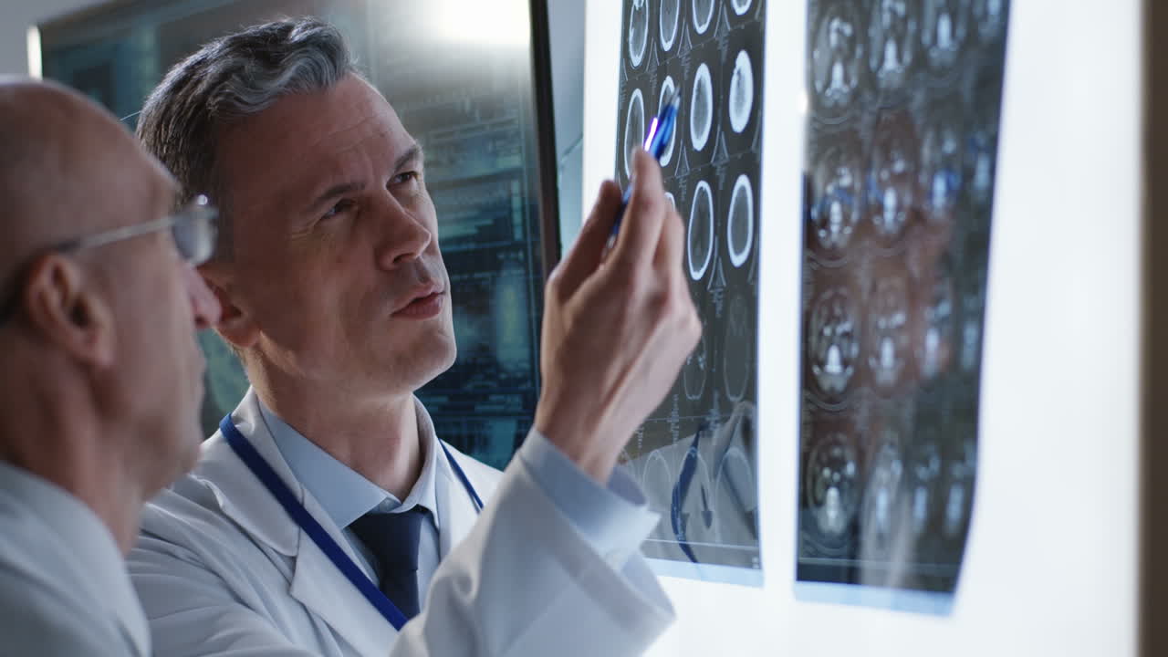 Doctors Reviewing Medical Images