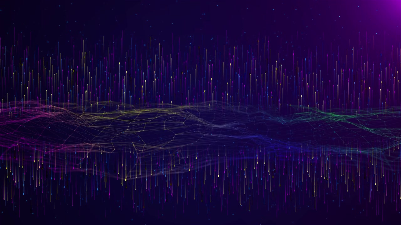 4k deep learning science technology background network ai deep machine learning artificial