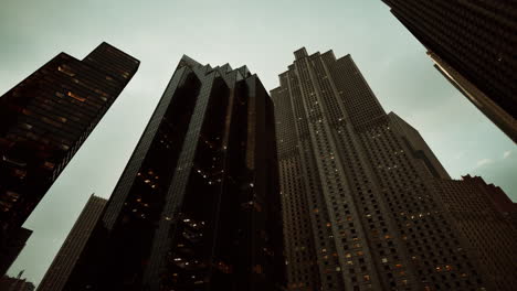 urban giants majestic skyscrapers dominating the city skyline