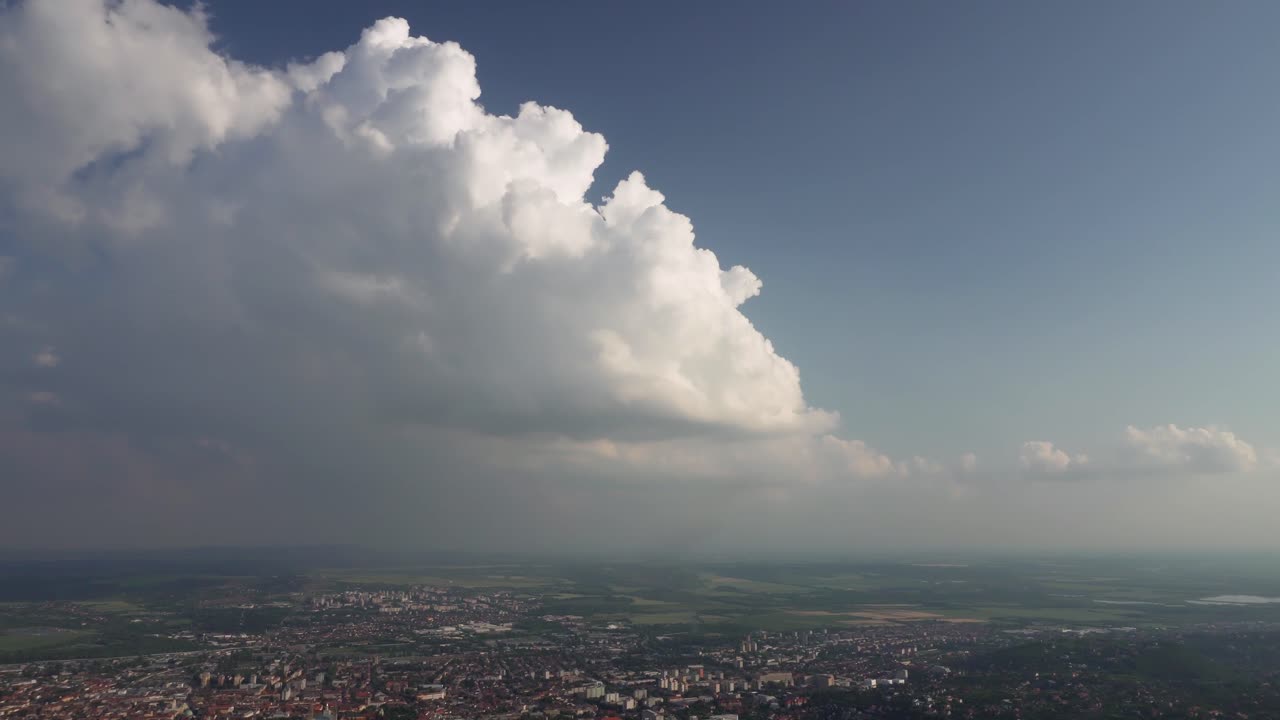 Clouds above P&eacute;cs, Hungary