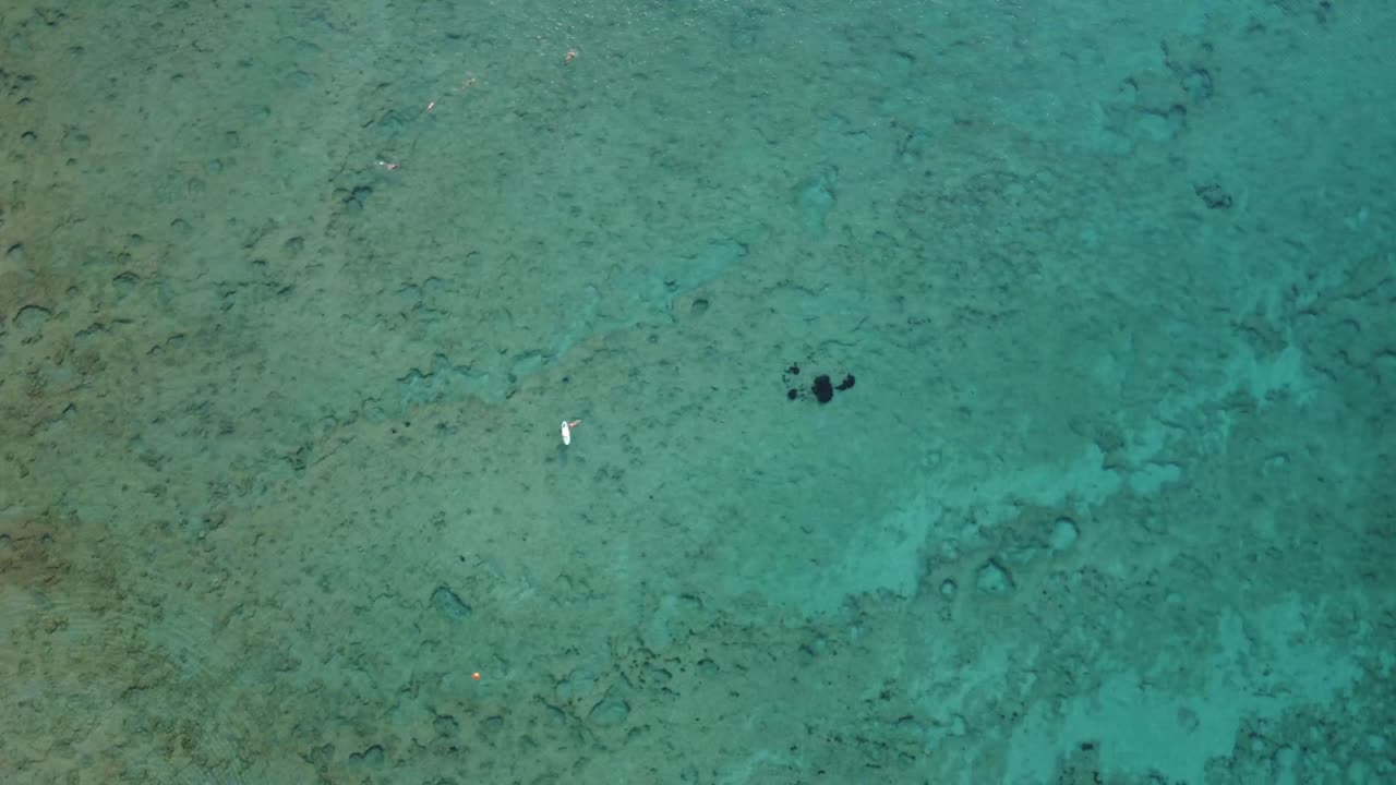 그리스, 제니트 바다의 높은 각도 샷