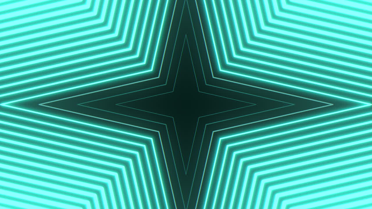Futuristic neon star pattern striking design element for websites or futuristic settings
