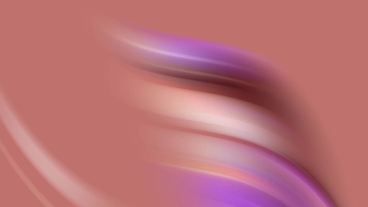 Glat abstrakt animation af flydende lilla og pink gradientlinjer