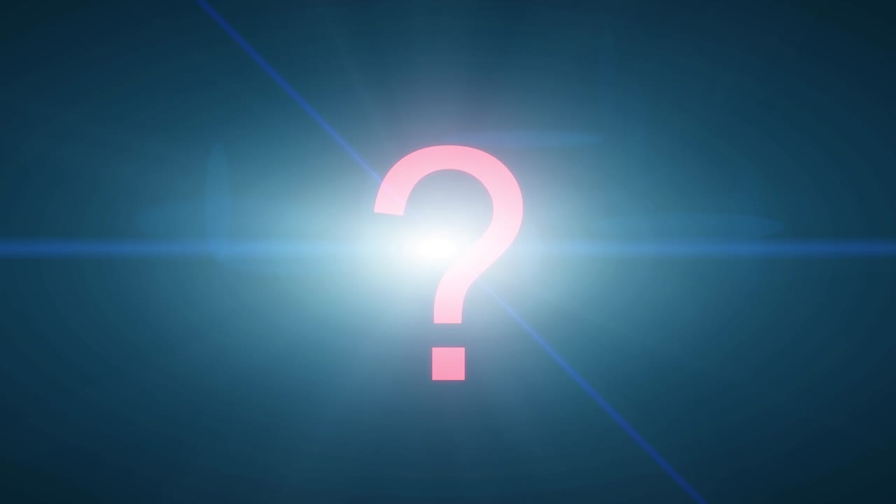 marco de pregunta explotando formando letras números transición idea ayuda respuesta a las preguntas frecuentes