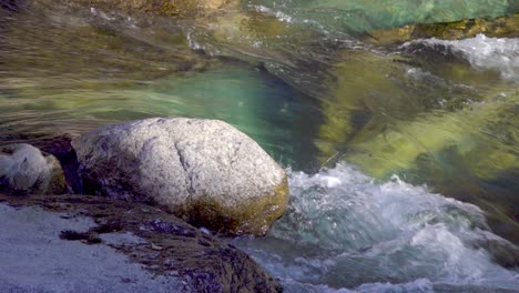 stones and naturally flowing water