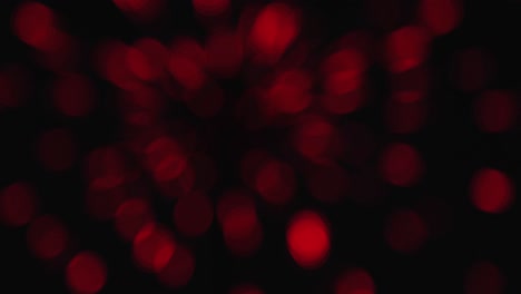 4k efectos de luz roja desenfocados, instalación de arte