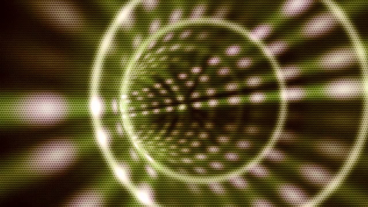 fondo de movimiento que muestra el punto de vista en primera persona volando a través de túneles digitales abstractos futuristas