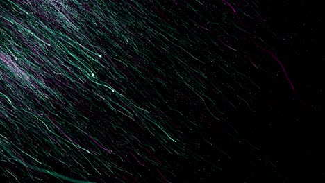 particles green pink event game trailer titles cinematic concert stage background loop