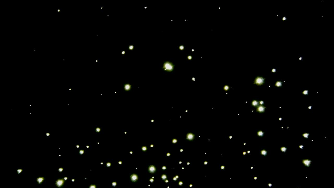animazione a flash su sfondo nero