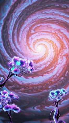 cosmic desert flowers