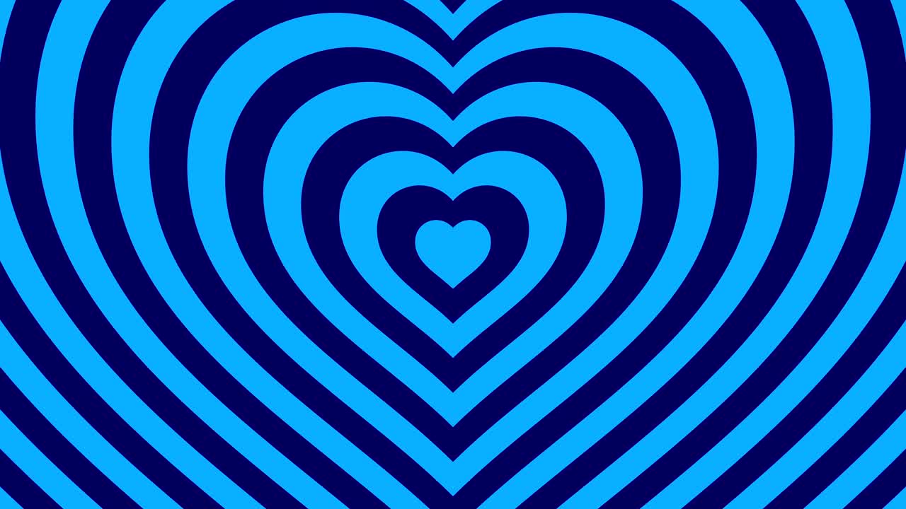 사랑의 심장 배경 루프 발렌타인 데이