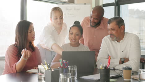 diverse team in a meeting