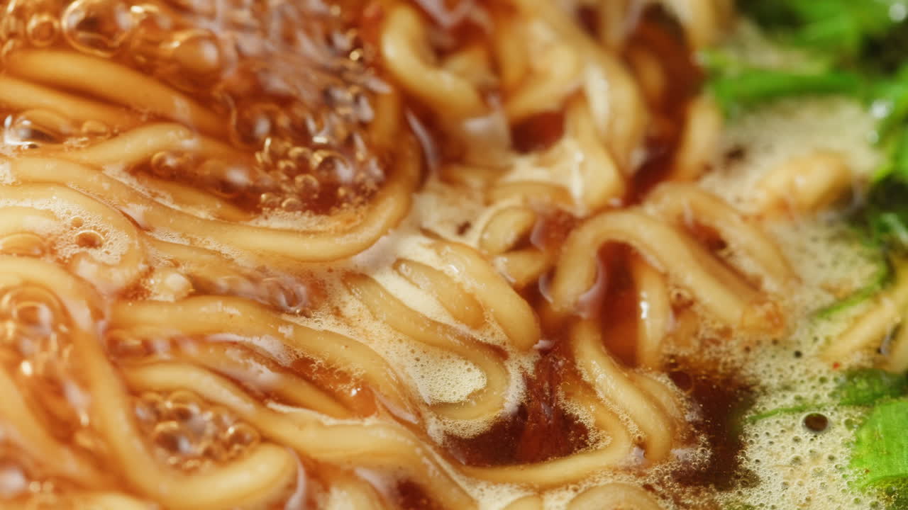 Boiling Ramen Noodles