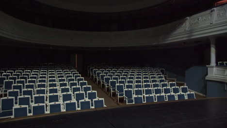 el interior del teatro