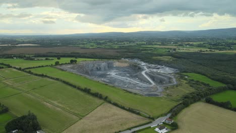 Midland-Quarry-in-Ireland's-Countryside---Aerial