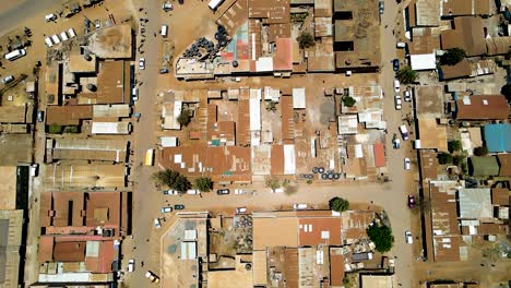 city scape-drone view