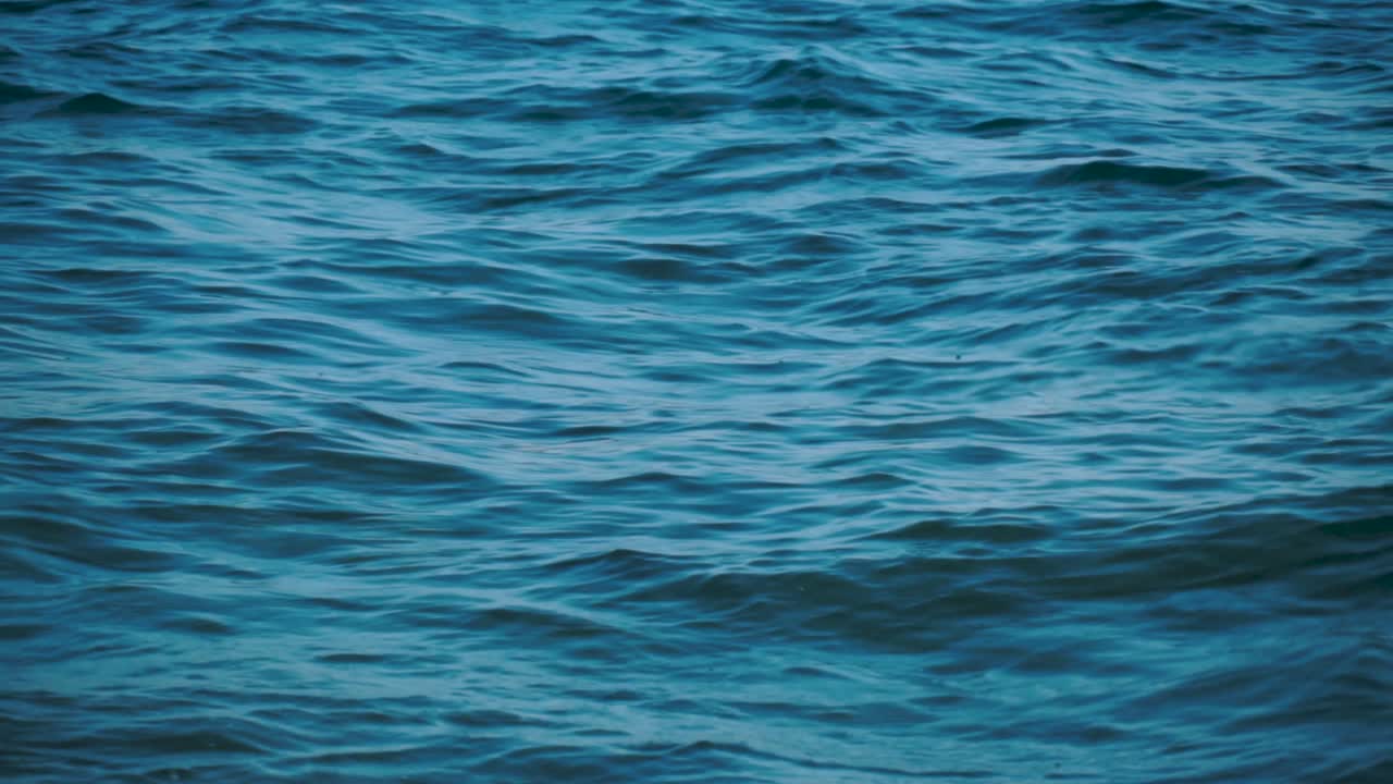 las olas tranquilas del océano