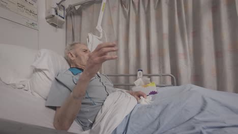 elderly hospital patient, monitoring support, medical assessment care