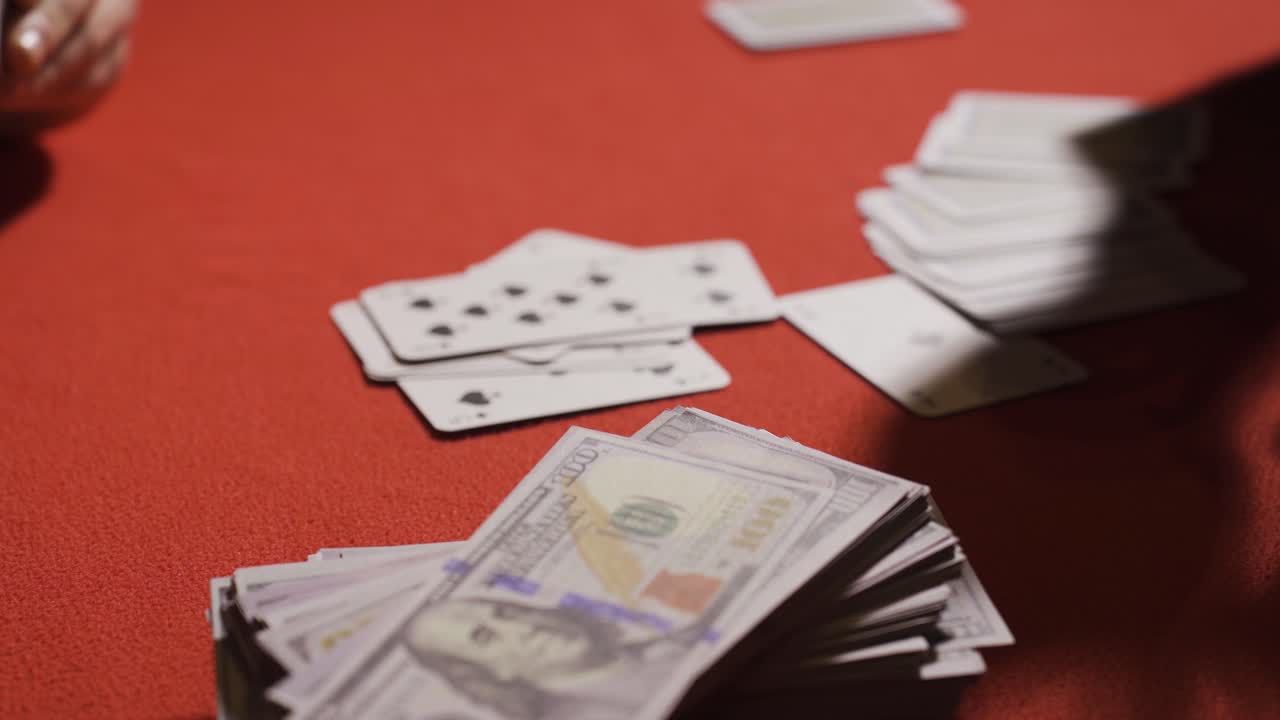 una apuesta ganadora en un casino de élite, juegos de azar, vida nocturna.