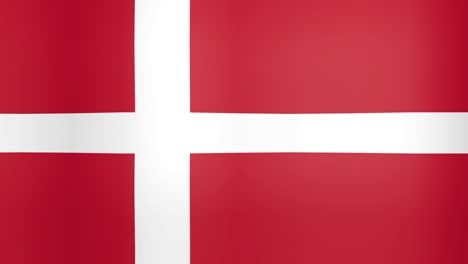 waving flag of denmark looping background