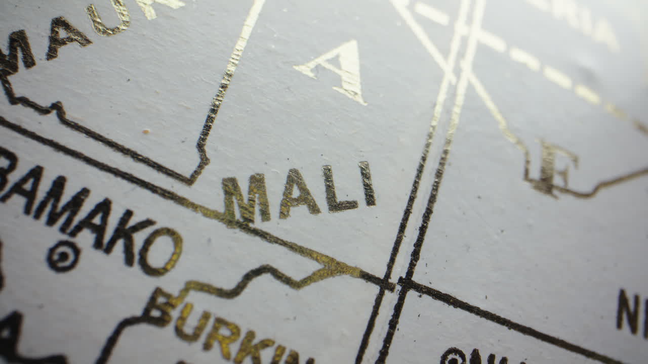 A map of Mali