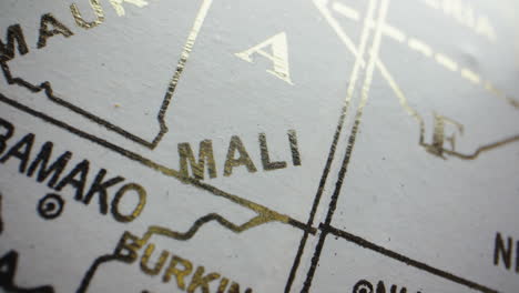 a map of mali