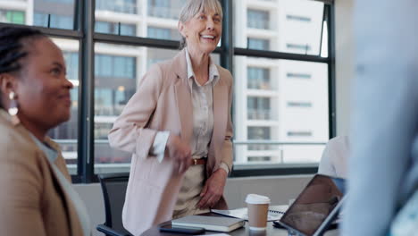 Business,-woman-and-handshake-with-welcome