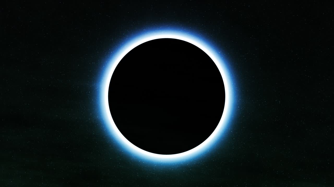 Solar Eclipse in Space