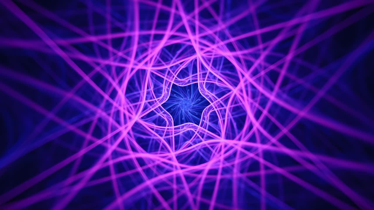 despertar espiritual fractal éxtasis abstracto, bucle sin fin de renovación de la vida y reciclaje del flujo de energía, fantasía visual de hipnóticos remolinos de estrellas galácticas, intrincados flujos de patrones geométricos de mandala