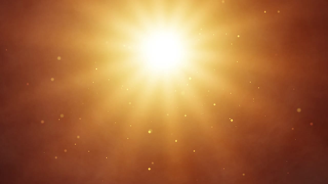 Sun and Heatwave: Rising Temperatures and Sunbeams