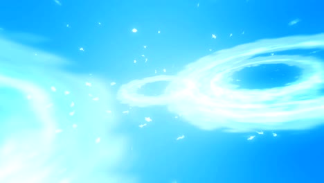 steam cloud animation. cartoon white smoke animation, fog loop background,